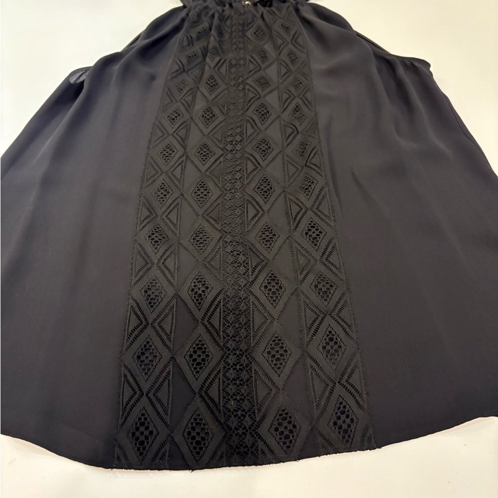 Kobi Halperin Black Silk Top M
